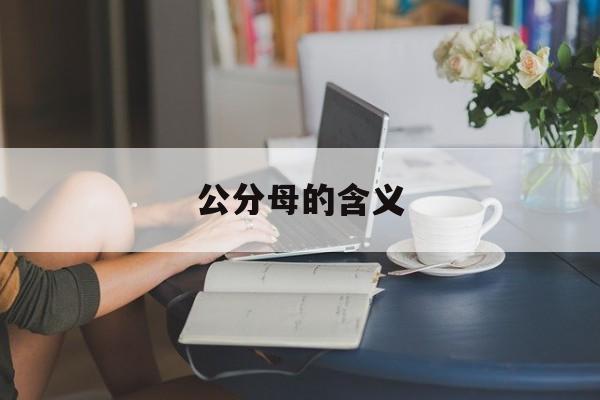 公分母的含义